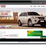 Criação de Sites para Consessionárias - Sinocar Veiculos Chery