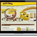 Criação de Sites para Empresa de Alimentos - Vita Cococ